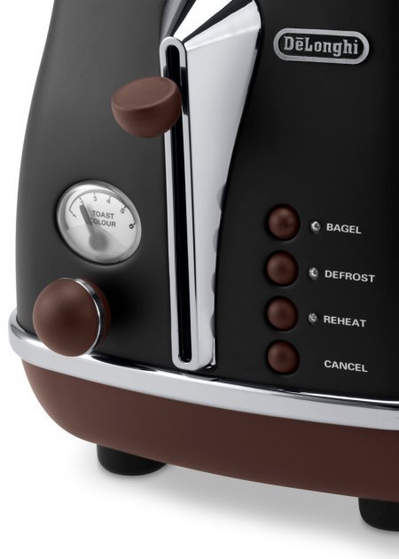 Тостер DeLonghi CTOV 2103 BK Icona Vintage